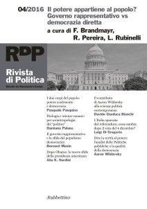 Copertina - Rivista di Politica